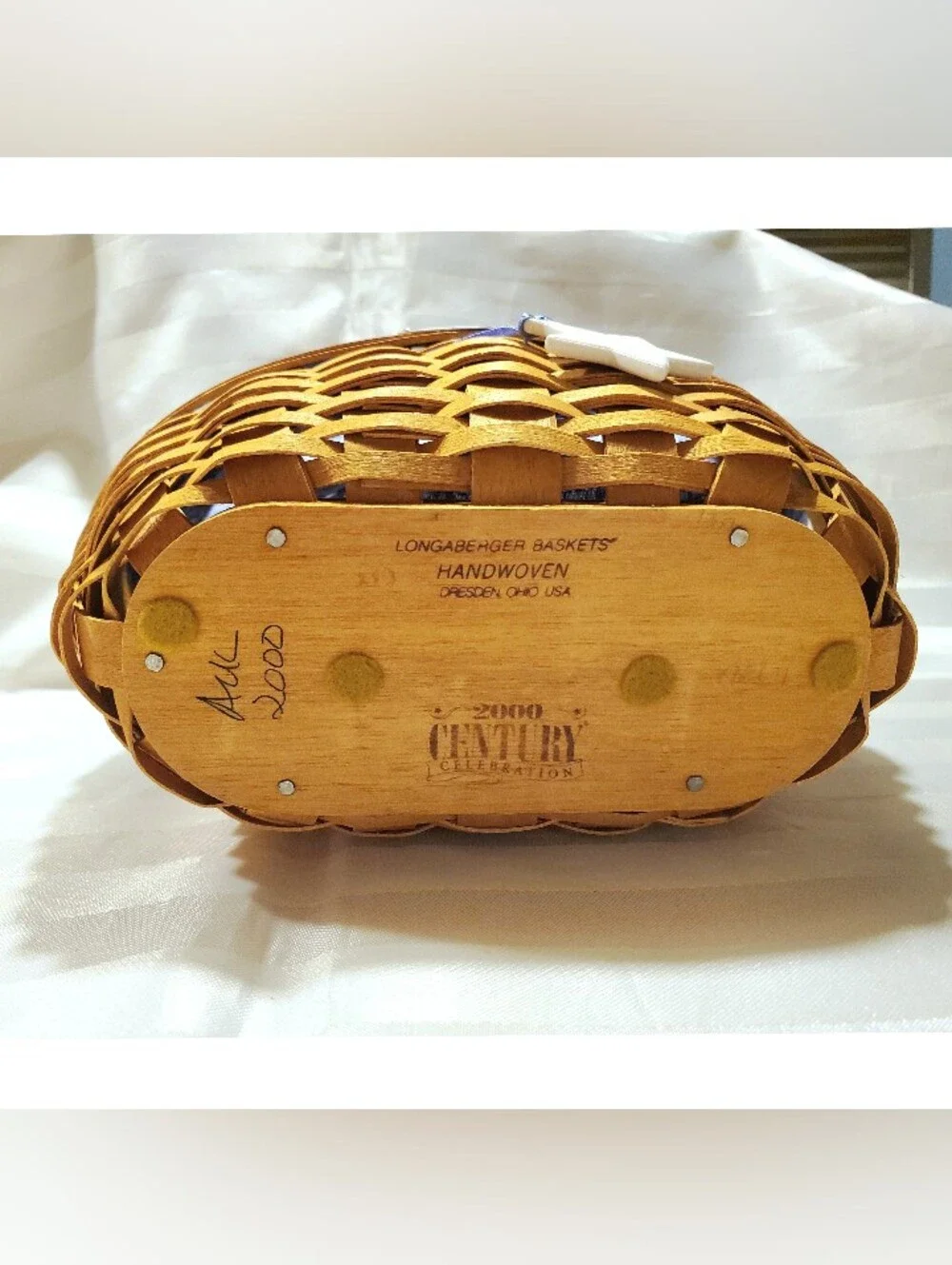 Longaberger 2000 Century Celebration Basket
